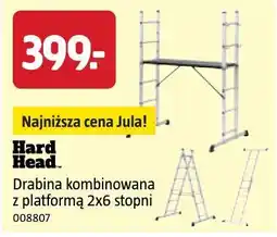 Jula Drabina kombinowana z platformą 2x6 stopni Hard Head oferta