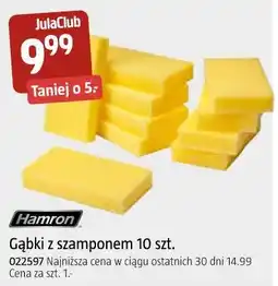 Jula Gąbki z szamponem 10 szt oferta
