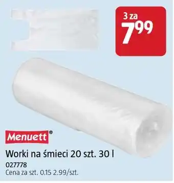 Jula Menuett Worki na śmieci 20 szt oferta