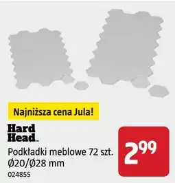 Jula Hard Head Podkładki meblowe 72 szt. Ø20/Ø28 mm oferta