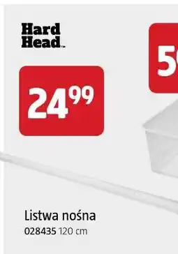 Jula Listwa nośna (1245 x 120 cm) Hard Head oferta