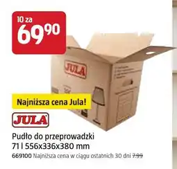 Jula Pudło do przeprowadzki 71 l 556x336x380 mm oferta