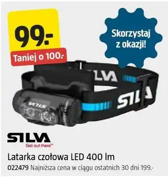 Latarka czołowa LED 400 lm