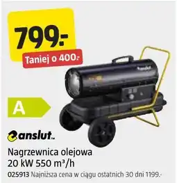 Jula Nagrzewnica olejowa 20 kW 550 m³/h oferta