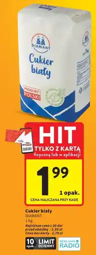Intermarche Cukier biały DIAMANT (White Sugar DIAMANT) oferta