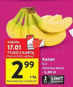 Intermarche Banan luz oferta