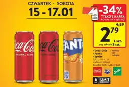 Intermarche Coca-Cola / Fanta / Sprite oferta