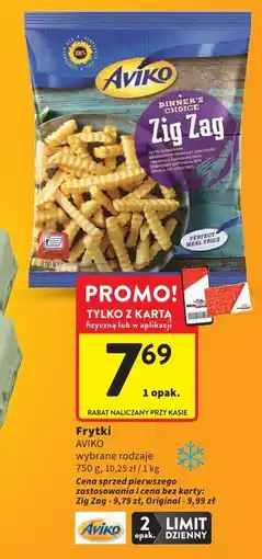 Intermarche Frytki Aviko Zig Zag oferta