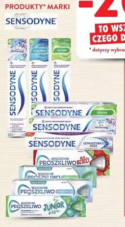 Intermarche Sensodyne Pasta do zębów (różne rodzaje) oferta