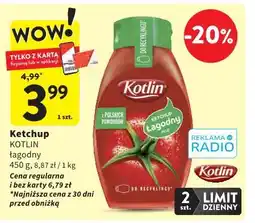Intermarche Ketchup Kotlin łagodny oferta