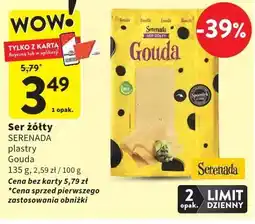 Intermarche Ser żółty Sieradzka Gouda oferta