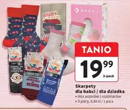 Intermarche Skarpety dla babci / dla dziadka oferta