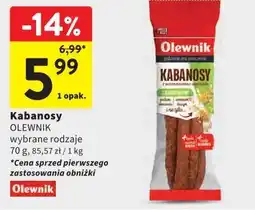 Intermarche Kabanosy OLEWNIK oferta