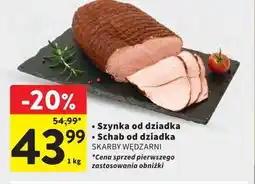 Intermarche Szynka od dziadka / Schab od dziadka SKARBY WĘDZARNI oferta