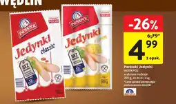 Intermarche Parówki Jedynki INDYKPOL oferta