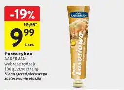 Intermarche Pasta rybna AKERMANN oferta