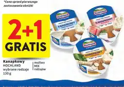 Intermarche Kanapkowy HOCHLAND różne rodzaje oferta