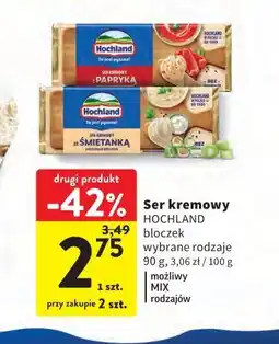 Intermarche Ser kremowy HOCHLAND oferta