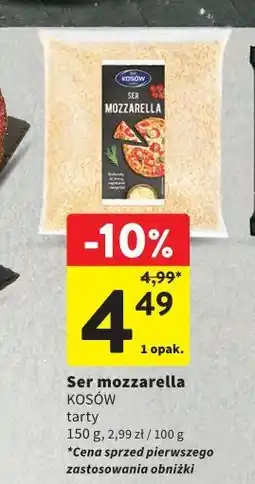 Intermarche Ser mozzarella Kosów oferta