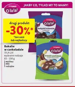 Intermarche Bakalie w czekoladzie OLALA! oferta