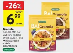 Intermarche Granola BAKALAND BA! oferta