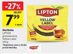 Intermarche Herbata LIPTON Yellow Label oferta