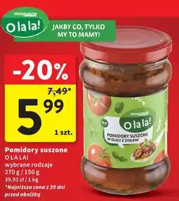 Intermarche Pomidory suszone OLALA oferta