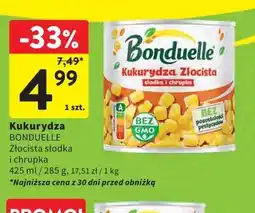Intermarche Kukurydza Bonduelle Złocista oferta