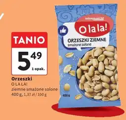 Intermarche Orzeszki ziemne solone O LA LA! oferta