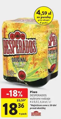 Intermarche Piwo DESPERADOS ORIGINAL oferta