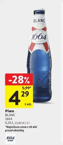 Intermarche Piwo BLANC oferta