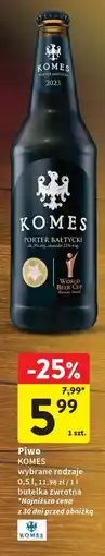 Intermarche Piwo KOMES Porter Bałtycki oferta