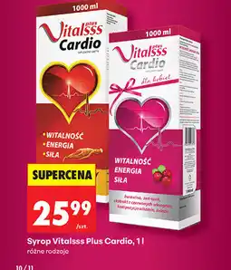 Biedronka Syrop Vitalsss Plus Cardio oferta