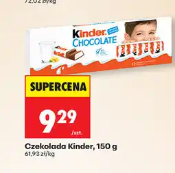 Biedronka Czekolada Kinder oferta