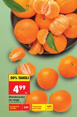 Biedronka Mandarynka na wagę oferta