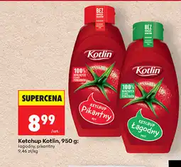 Biedronka Ketchup Kotlin, 950 g (łagodny, pikantny) oferta