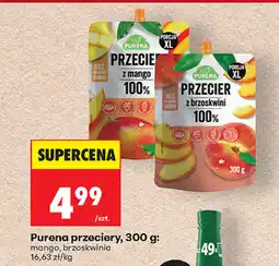 Biedronka Purena przecier, 300 g: mango, brzoskwinia oferta