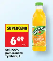 Biedronka Sok 100% pomarańcza Tymbark oferta