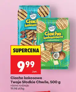 Biedronka Ciacho kokosowe Twoje Słodkie Chwile oferta
