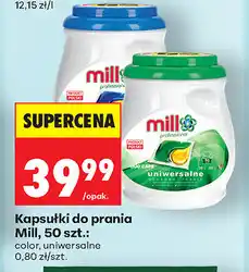 Biedronka Kapsułki do prania Mill, 50 szt oferta