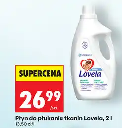 Biedronka Płyn do płukania tkanin Lovela oferta