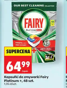 Biedronka Kapsułki do zmywarki Fairy Platinum+, 48 szt oferta