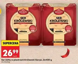 Biedronka Ser królewski Sierpc oferta