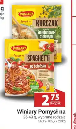 Nasz Sklep Winiary Pomysł na oferta