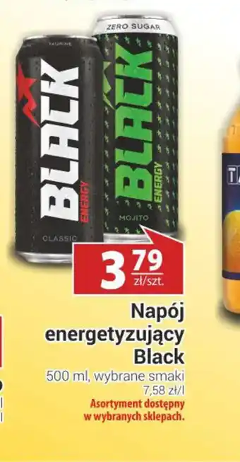 Napój energetyzujący Black