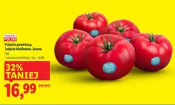 Lidl Polskie pomidory Jedyne Malinowe luzem oferta