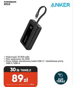 Max Elektro Anker Powerbank Zolo oferta