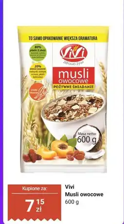 Dino Płatki Musli owocowe Vivi oferta