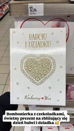 Intermarche Bombonierka Babciu i Dziadku z czekoladkami oferta