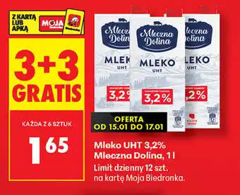 Mleczna Dolina Mleko UHT